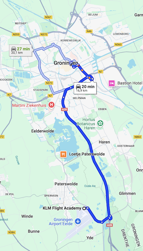 Uitgaan in Groningen vanaf de KLMFA campus